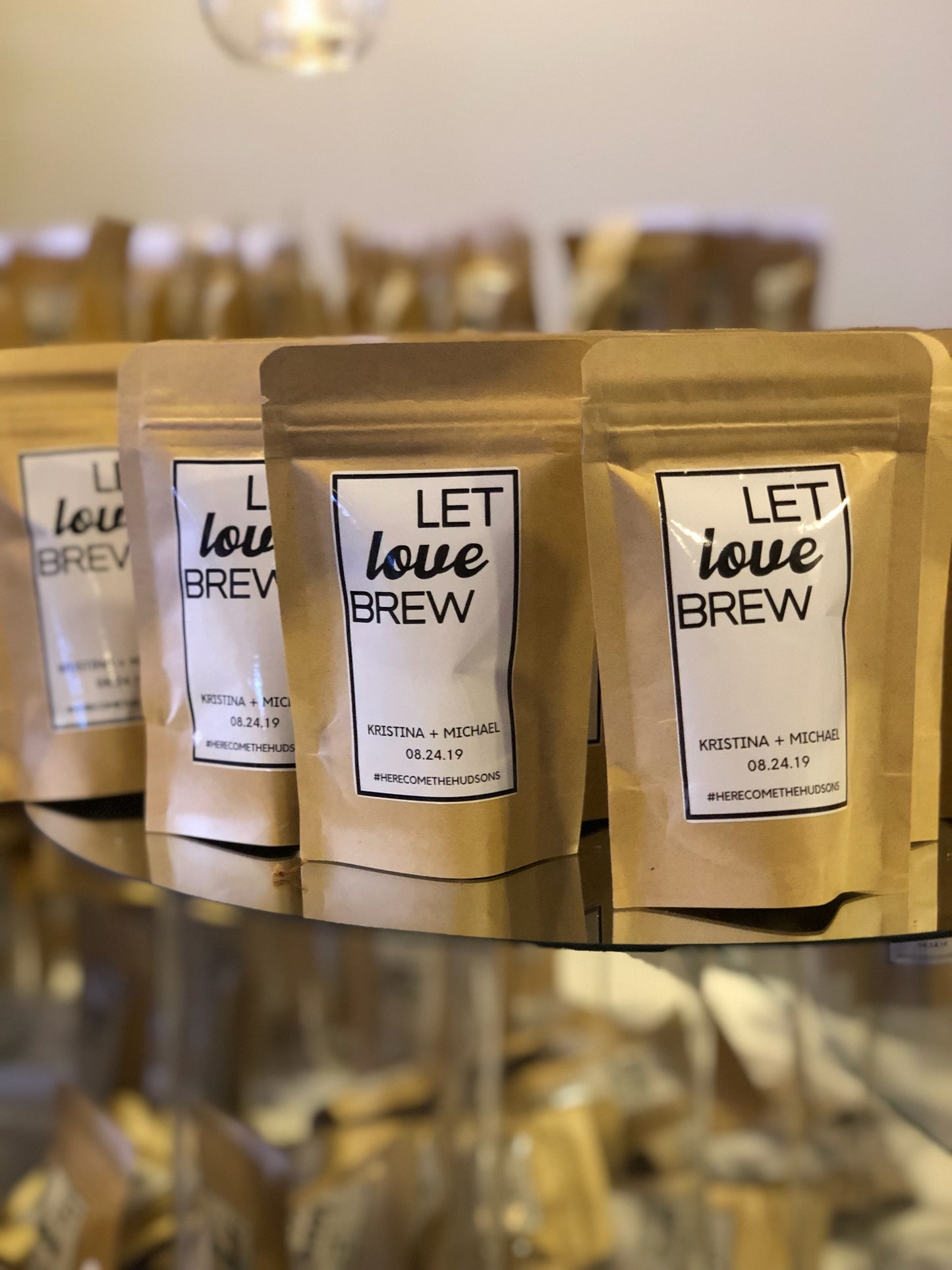 Let Love Brew | Wedding Favours