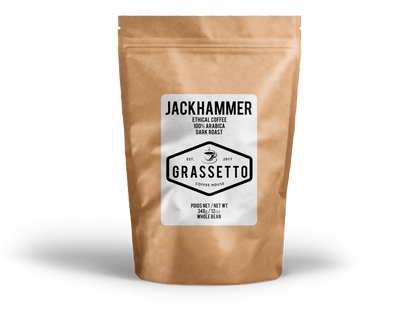 JACKHAMMER - Dark Roast Ethical Coffee